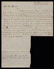 Letter from Colonel Martin to Captain Thomas Sparrow 